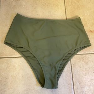 Aerie High Waisted Swim Bottoms